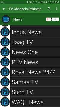 TV Channels Pakistan स्क्रीनशॉट 4