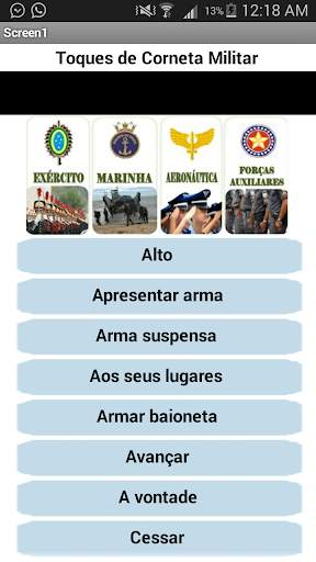 Toques de Corneta Militar screenshot 1