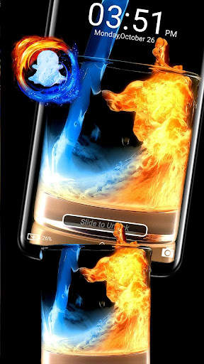 Fire & Ice Theme Launcher screenshot 4