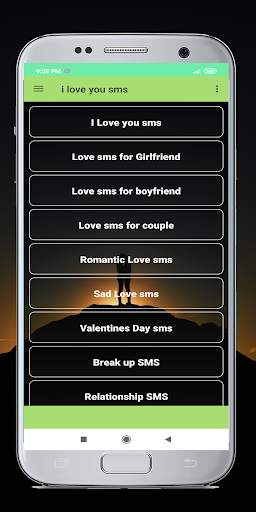 I Love You sms screenshot 2