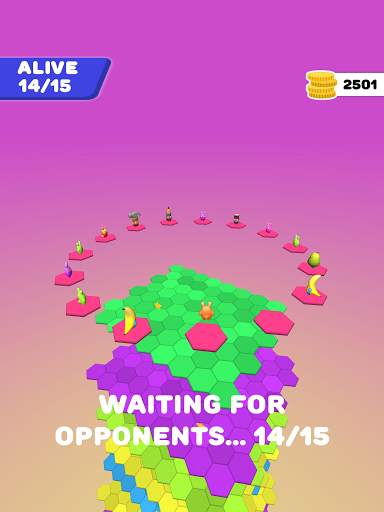 Hexagon Fall 3D screenshot 4