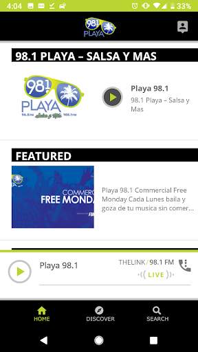 Playa 98.1 screenshot 1