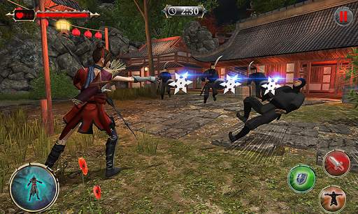superhero ninja iron blade: city rescue fight sim screenshot 4