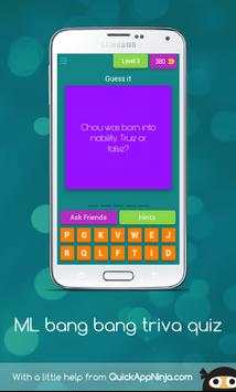 ML bang bang triva quiz screenshot 5
