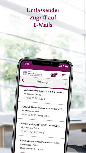 APOLLON Campus-App: Ihr mobiler Studienbegleiter screenshot 2