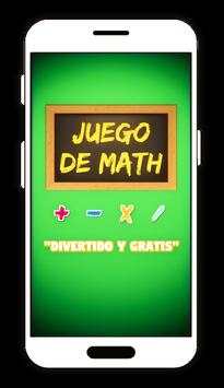 Juego de matemáticas - 2019 screenshot 1