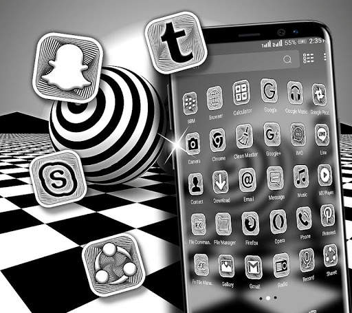 Illusion Launcher Theme screenshot 3