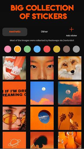 Orenji 🍊 : Free Photo Collage & Backgrounds maker screenshot 3