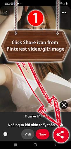 Video | Gif | Photos downloader for Pinterest screenshot 1