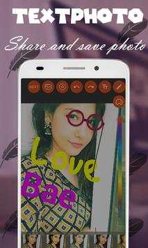 Text on photo screenshot 1