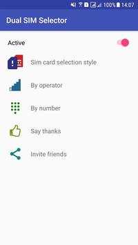 Auto Dual Sim Selector screenshot 1