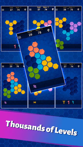 Hexa Block Puzzle 5 تصوير الشاشة