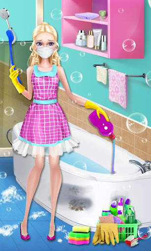 Fashion Doll - House Cleaning screenshot 1
