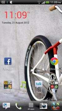 Minimalistic Digital Clock screenshot 2