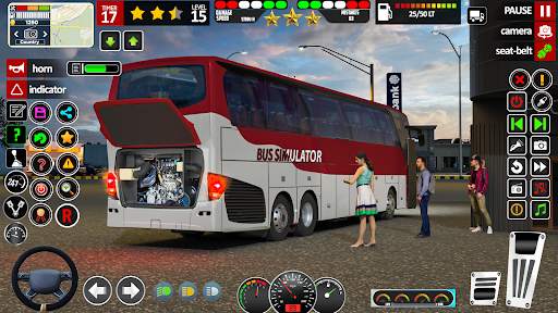 Bus Simulator Travel Bus Games screenshot 1