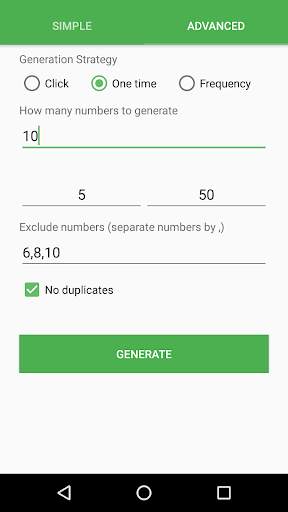 Random number generator - Coin Dice screenshot 3
