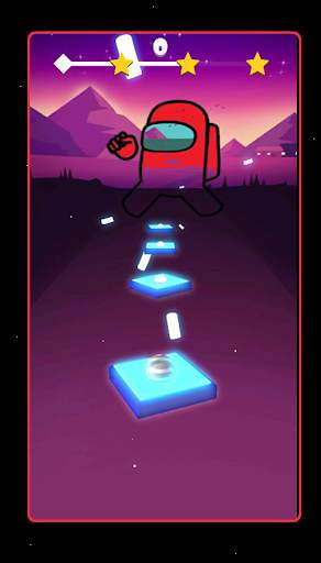 Among Us imposter Dancing hop ball screenshot 3