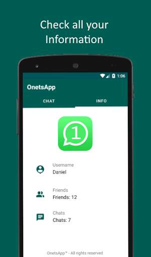 OnetsApp - Chat Messenger screenshot 4