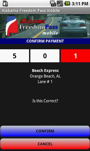Alabama Freedom Pass mobile screenshot 3