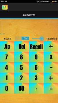 calculadora de la mesa screenshot 3