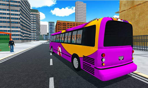 Tourist Bus NYC Offroad Driving Mountain Challenge screenshot 6