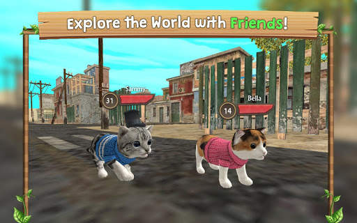 Cat Sim Online: Play with Cats 4 تصوير الشاشة