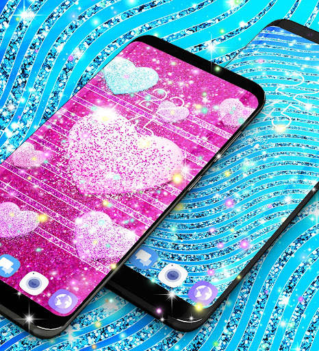 Various glitter live wallpaper screenshot 4