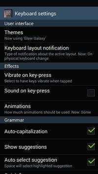 Galaxy Keyboard screenshot 6