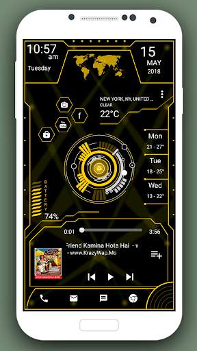 Innovative Launcher pro  - hi-tech launcher screenshot 3