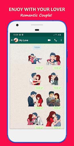 Love Story Stickers For WhatsApp screenshot 2