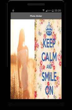 Keep Calm Photo Sticker Editor screenshot 3