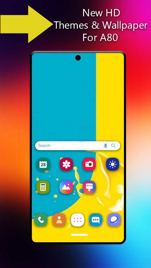 Theme for Samsung A80: Samsung A80 launchers screenshot 3