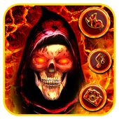 Evil Hell Skull Themes 3D Wallpapers icon