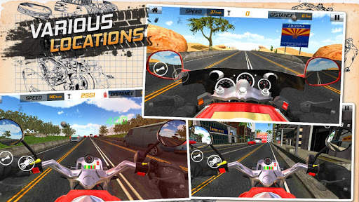 Traffic Rider: Highway Race screenshot 2