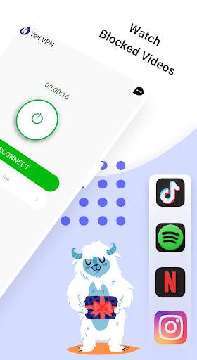 Yeti Free VPN - Unlimited VPN & Fast Security VPN screenshot 5