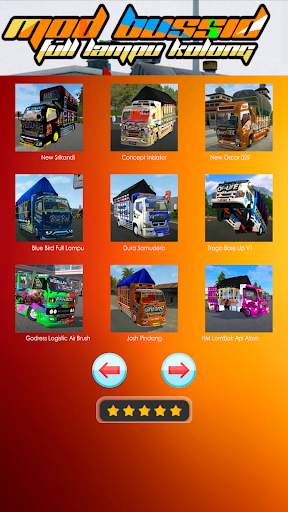 Mod Bussid Full Lampu Kolong screenshot 6