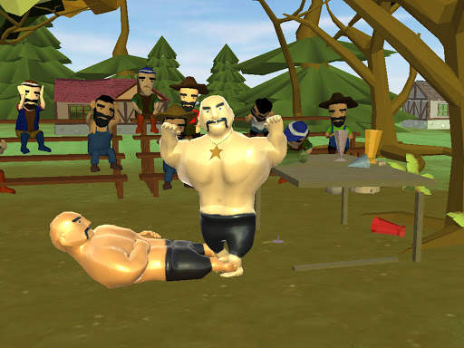 Oil Wrestling - 2 Player screenshot 10