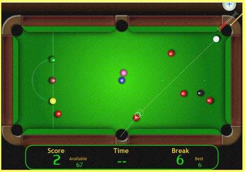 SNOOKER GAME 2015 screenshot 2