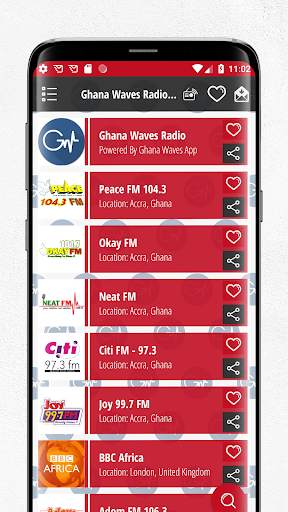 Ghana Waves Radio, TV Stations screenshot 3