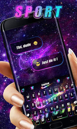 GO Keyboard Theme for Sports स्क्रीनशॉट 1