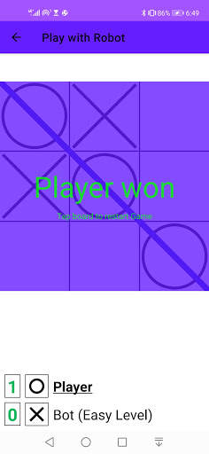 Tic Tac Toe Multiplayer Difficulty Level Game screenshot 7