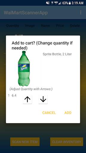 Price Scanner for Wal Mart Products 2 تصوير الشاشة