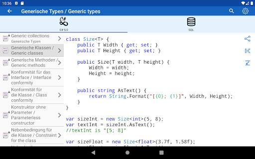 C# & SQL screenshot 2