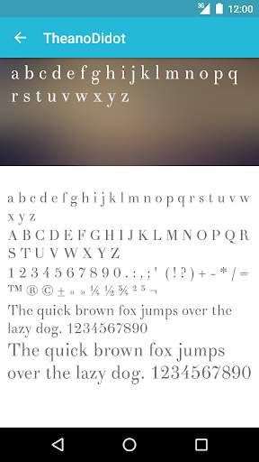 Clean Fonts for FlipFont screenshot 2