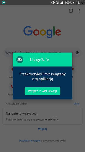 UsageSafe: Blokowanie aplikacji i śledzenie użycia screenshot 6