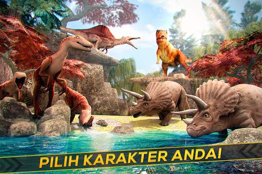 Simulasi Dinosaurus Jurassic 3D screenshot 4