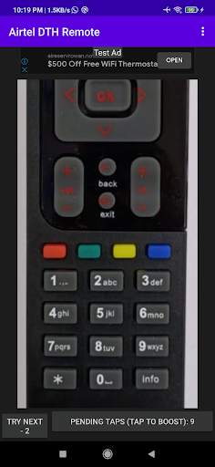 Airtel DTH remote screenshot 5