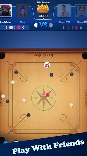 Carrom Boards:Multiplayer Disc Pool Game screenshot 2