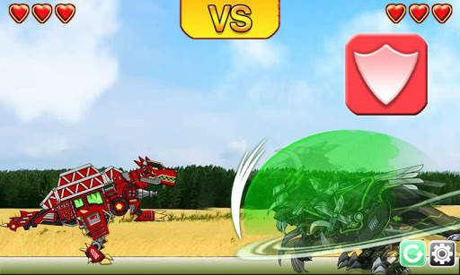 Ninja Velociraptor-Combine!Dino Robot:DinosaurGame screenshot 5