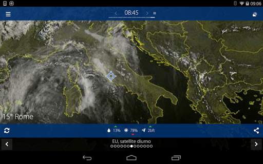 Sat24, satellite meteorologico screenshot 9